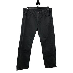 Levi’s Mens 505 Black Jeans